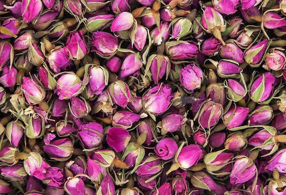 غنچه گل محمدی طبیعی | 100 گرم  درمان یبوست، پاکسازی کبد و آرام‌بخش اعصاب