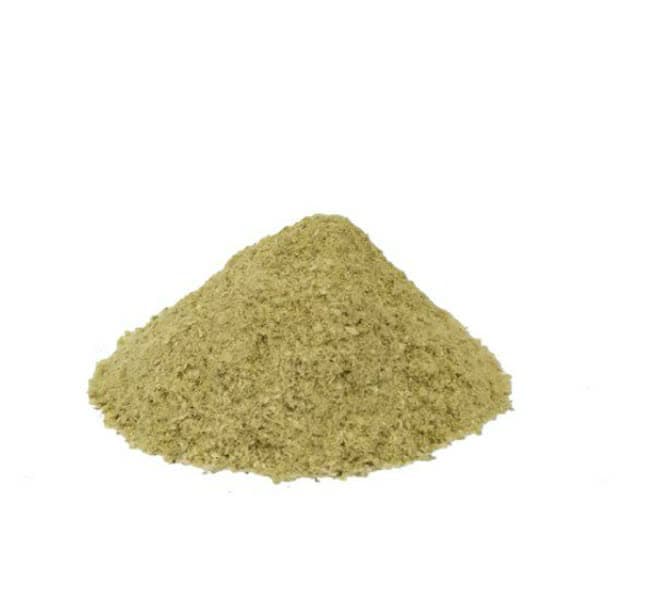 پودر گل ختمی ۱۰۰ گرمی – درمانی طبیعی برای گلودرد، سرفه و التهاب‌ها