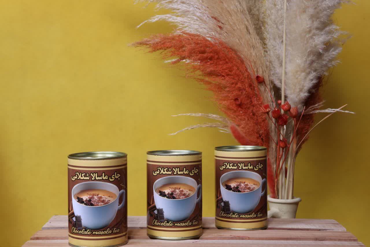 چای ماسالا شکلاتی